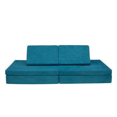 China Newest Design Foldable Hot Selling Modern Foam Kids Play Couches And Couch Kids Sofas Fold Up for sale