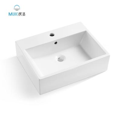 China Wholesale Price Bathroom Sink Basins Cloakroom Countertop Basin Art Basin Modern Ceramic Bathroom Sink for sale