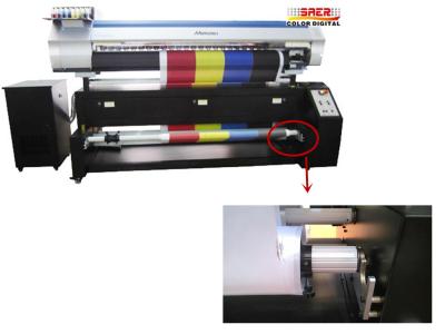 China Sublimation Waterbased Ink Polyeste Banner Printing Machine With 1440 Nozzles for sale