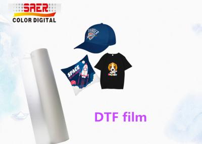 China película transparente del ANIMAL DOMÉSTICO de 0.075m m DTF para la impresora de chorro de tinta de Digitaces en venta