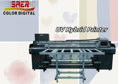 China SAER Banner Paper UV Hybrid Roll To Roll And Flatbed Printer Machine for sale