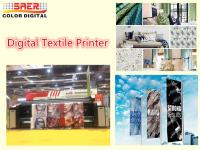 China 1800DPI Large Format Dual CMYK Digital Textile Printer for sale