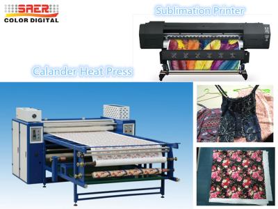 China 2.5m Roller Style Textile Calender Machine Sublimation Printing for sale