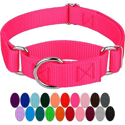 China Lights HOT Brand New Cheap Price Martingale Sale Amazon Custom Dog Collar And Leash Set Pink Collar For DOG for sale