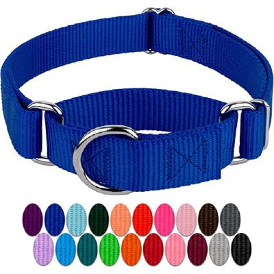 China Lights Customized Soft Padded Pet Collar Suppliers High Quality Comfortable Nylon Pet Training Collar For Pet for sale