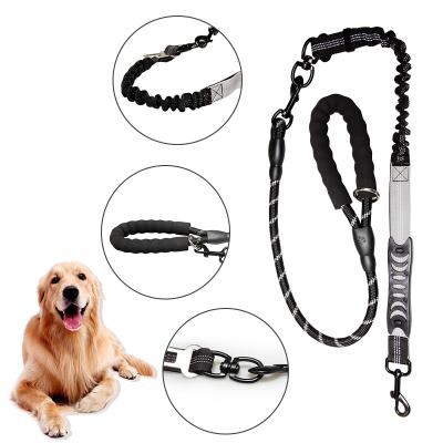 China Hot Selling Thoughtful Stretchable Nylon Padded Amazon Rope Dog Traction Rope Braided Climbing Dog Rope Lead for sale