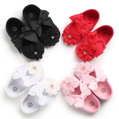 China 2021 New Quick-drying Spring And Autumn 0-1 Year Old Baby Soft-soled Non-slip Princess Toddler Shoes for sale