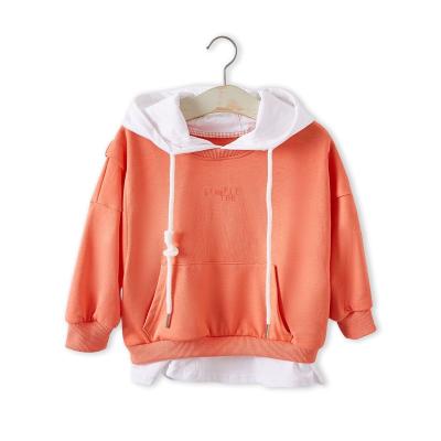 China 2021 New Fashion Anti-wrinkle Big Long Sleeve Loose Soft Cotton Sweater Hoodie Child for sale