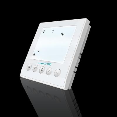 China Smart Tuya Wifi Room Thermostat Temperature Controller with LCD Screen 86mm*86mm*16mm for sale