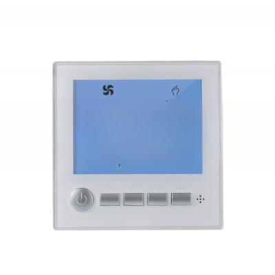 China AC336 Digital FCU Thermostat WIFI/RS485/Modbus/Zigbee Max Load Resistive 4A 5A rating relay for sale