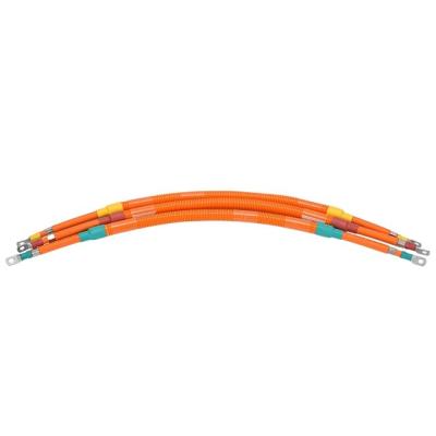 China Three Phase Automotive Engine DC Wire Harness Raw Material High Voltage Wiring Harness for sale