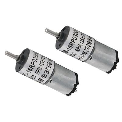 China Totally Enclosed DSD-16RP030 16mm 3V 6V 12V 50w DC Motor 0.5rpm Low rpm DC Planetary Gear Micro Motor for sale