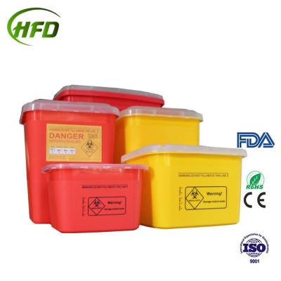 China Comfortable Sharps Bin Medical Healthcare Products Medical Waste Container Sharps Container for sale