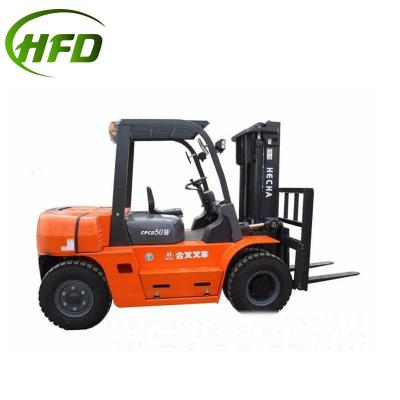 China Machinery Repair Shops New Style Forklift Extensions Reach Forklifts in Myanmar Used Double Forks Pallet Largre Wheel Forklift for sale