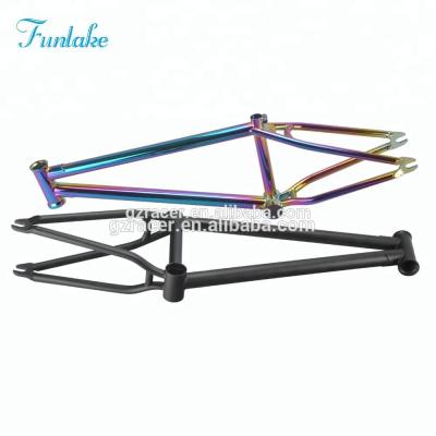 China BMX factory direct sale design custom new 20 inch freestyle street bicycle frameset go bicycle chromoly BMX frame frame for sale