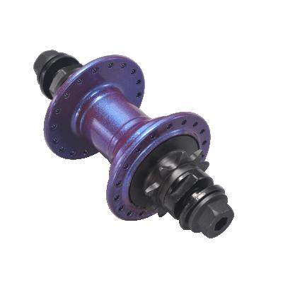 China Aluminum Alloy 6061 88 Aluminum Sounds Sealed Bearings 36H*M14*9T 5 Axle BMX Female Rear Hub for sale