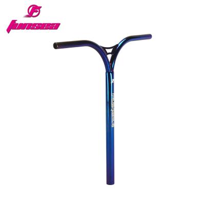 China Custom 6061-T6 Alloy 6061-T6 Y Shape Extreme 580 X 610MM Stem 35.0mm Stunt Scooter Parts Handle T Bar Scooter Bars for sale