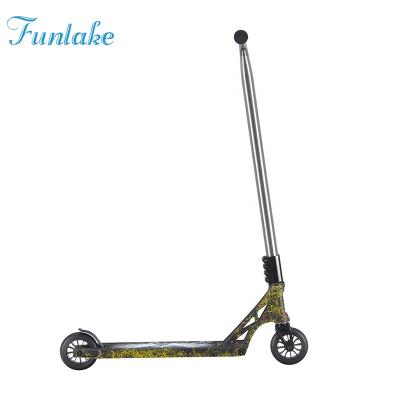 China New design 6061 alloy frame freestyle extreme stunt scooters wholesale two weel mini scooter for sale