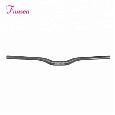 China Funsea bicycle carbon fiber handlebar mtb bicycle HP-HB001R full mountain bike chinese wholesale handlebar mountain manufacturer for sale