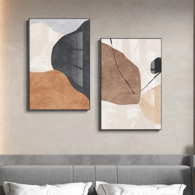 China Modern Custom Made High Quality Home Decor Print Artwork Wall Art Canvas Medium Framed Abstract Painting For Living Room for sale