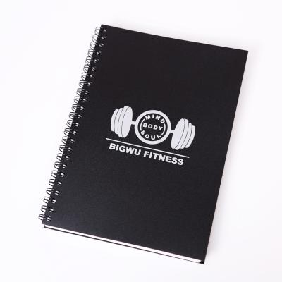 China A5 spiral notebook 2021 new arrivals custom fitness journal a5 with spiral binding for sale