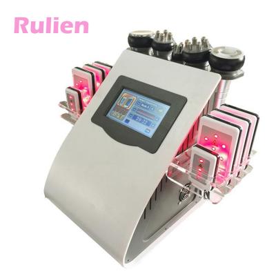 China Weight loss 6 in 1 cavi-lipo ultrasonic cavitation / 40K ultrasonic cavitation cheapest price slimming machine for sale