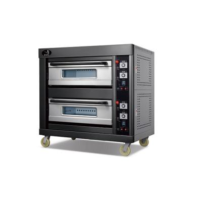 China Factory Price Commercial Bread Catering Electric / Gas Deck Oven for sale