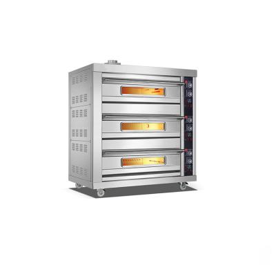 China Small Commercial Supplying Commercial Bakery Oven Gas , Equipment Gas Platform Bakery Oven Prices for sale