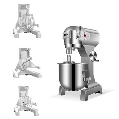 China Hot Sale Bakery 10l 15l 20l 25l 30l 40l Snack Food Dough Mixer Spiral Dough Mixer For Bread for sale