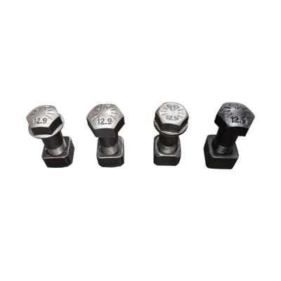 China Building Material Stores Excavator Track Bolt And Excavator Track Shoe Bolt Nut Track Protector Bolt Nut for sale