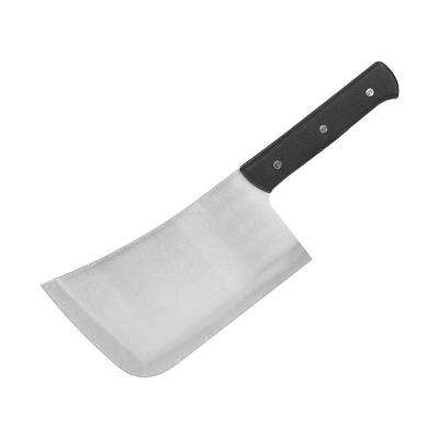 China Modern Most Popular ABS Black Handle 7 Inch Sharpening Single Kitchen Butcher Knife With Competitive Price Cutting Knife for sale