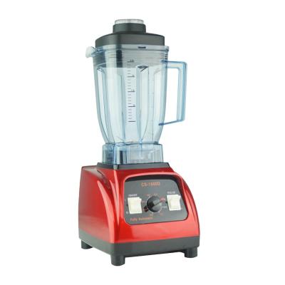 China Pure Copper Motor 2100 Watt Ice Cream Blender CS-1800D Commercial Red Silver Metal Shell Mixer 110V/220V for sale