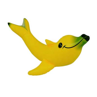 China Kids Toy Blow Up Toy Banana Dolphin Inflatable Banana Dolphin for sale