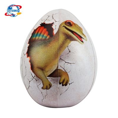 China Inflatable Dinosaur Eggs Dinosaur Egg Toys Halloween LED Costume Spinosaurus T-REX Outdoor Lightning Lighting for sale