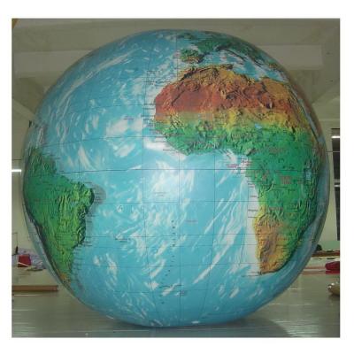 China Inflatable Ball World Inflatable Sealed Giant Inflatable Globe For Education Display for sale