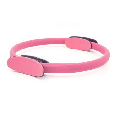 China Pink Fitness Yoga Circle Pilates Ring Fitness Kit for sale