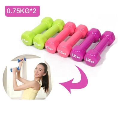 China Home Use Multicolor Women Bewitch Dumbbell Fitness Equipment Cheap Neoprene Dumbbell for sale