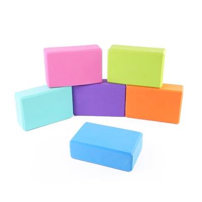 China Eco Friendly Fitness Cheap Foam Eva Yoga Blocks And Strap Set for sale