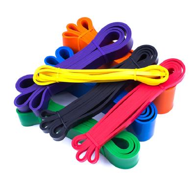 China Wholesale Durable Fitness Latex Resistance Bands Set Power Exercise Stretch Pull Up Band Assisted for sale