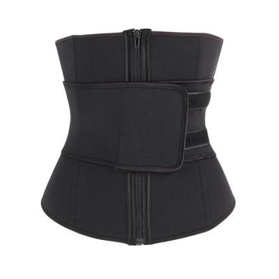 China Wholesale Adult Private Label Double Straps Neoprene Slimming Waist Trainer for sale