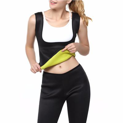 China Neoprene Plus Size Sweat Slimming Sauna Reducing Slimming Vest Burning Vest Shaper Fat Body Shaper for sale