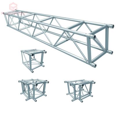 China Event Tech Trade Show Building Exhibit Store Fitting Heavy Duty Aluminum Truss Display Stage Lighting Truss System Structures Spare Parts And Accessories 530MM x530MM 0.5M-4.0 M G54 for sale