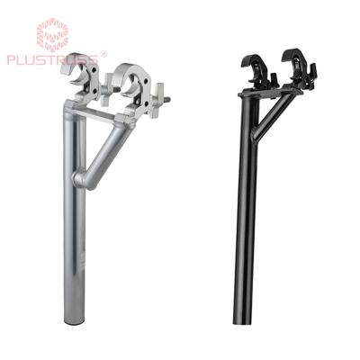 China Aluminum Stage Boot Lights Tube 48-51mm Load 40kg Pipe Sling Truss Hook Stage Lighting Truss Sling Side Arm G5011Y(600)A for sale