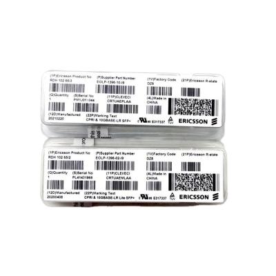 China Original Ericsson RDH10265/2 SFP+SM 10.3Gb/s 1.4km Fiber Optic Transceivers Module 1310nm DH 102 65/2 for sale