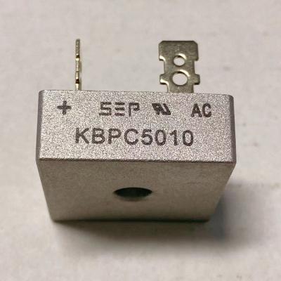 China Other KBPC5010 Bridge Rectifier Diode 50A 1000V KBPC 50 Amp 1000 Volt Zinc Case Iron Copper Feet kbpc5010 Aluminum Rectifier Diode for sale