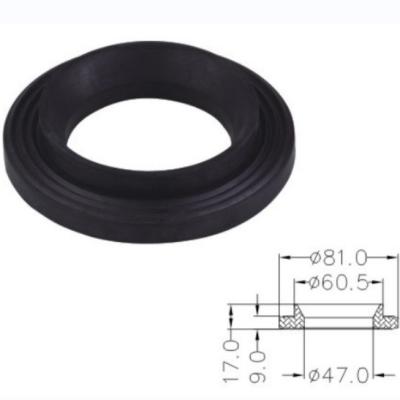 China Modern Design Hotel And Toilet Connector Conversion Pipe Rubber Seal Three Layer Gasket for sale