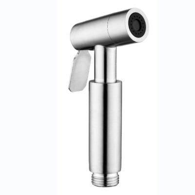 China Stainless Steel Handheld Toilet Bidet Sprayer With Hand Douche Faucet Spray Gun for sale