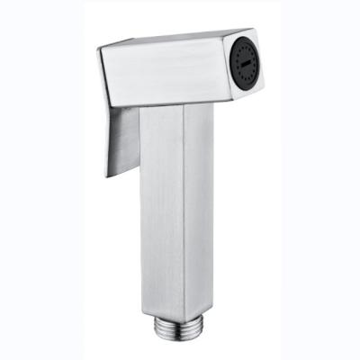 China Sustainable Rinse-Enabled Modern Brushed Nickel Toilet Spray for Optimal Cleaning for sale