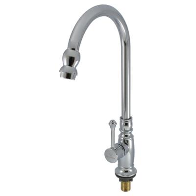 China Modern Design Zinc Alloy Pull Out Down Silver Sink Kitchen Faucet Mixer Hot Cold Water Tap for sale