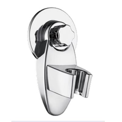 China Wall Mounted Bathroom Accessories Shower Base No Drilling Fixed Shower Hose Bracket Included for sale